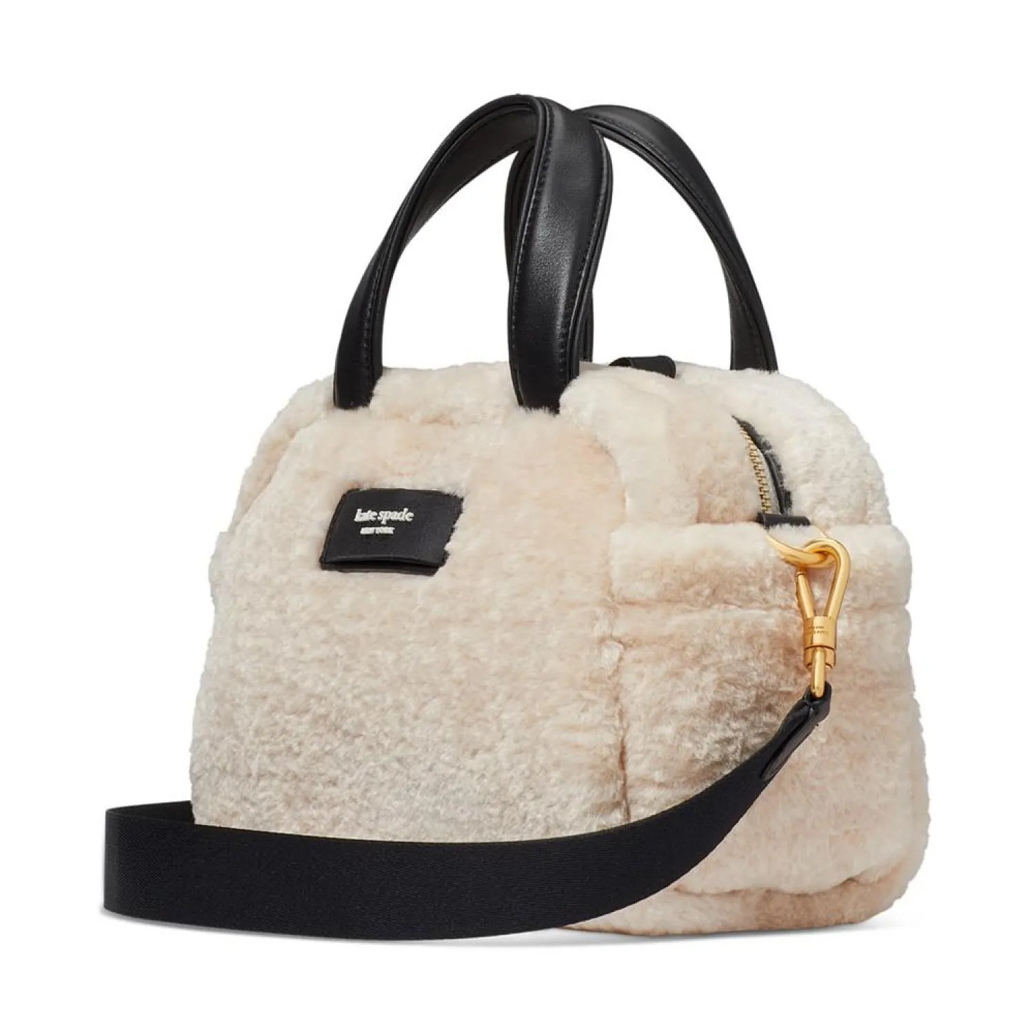 Apres Chic Faux Shearling Satchel