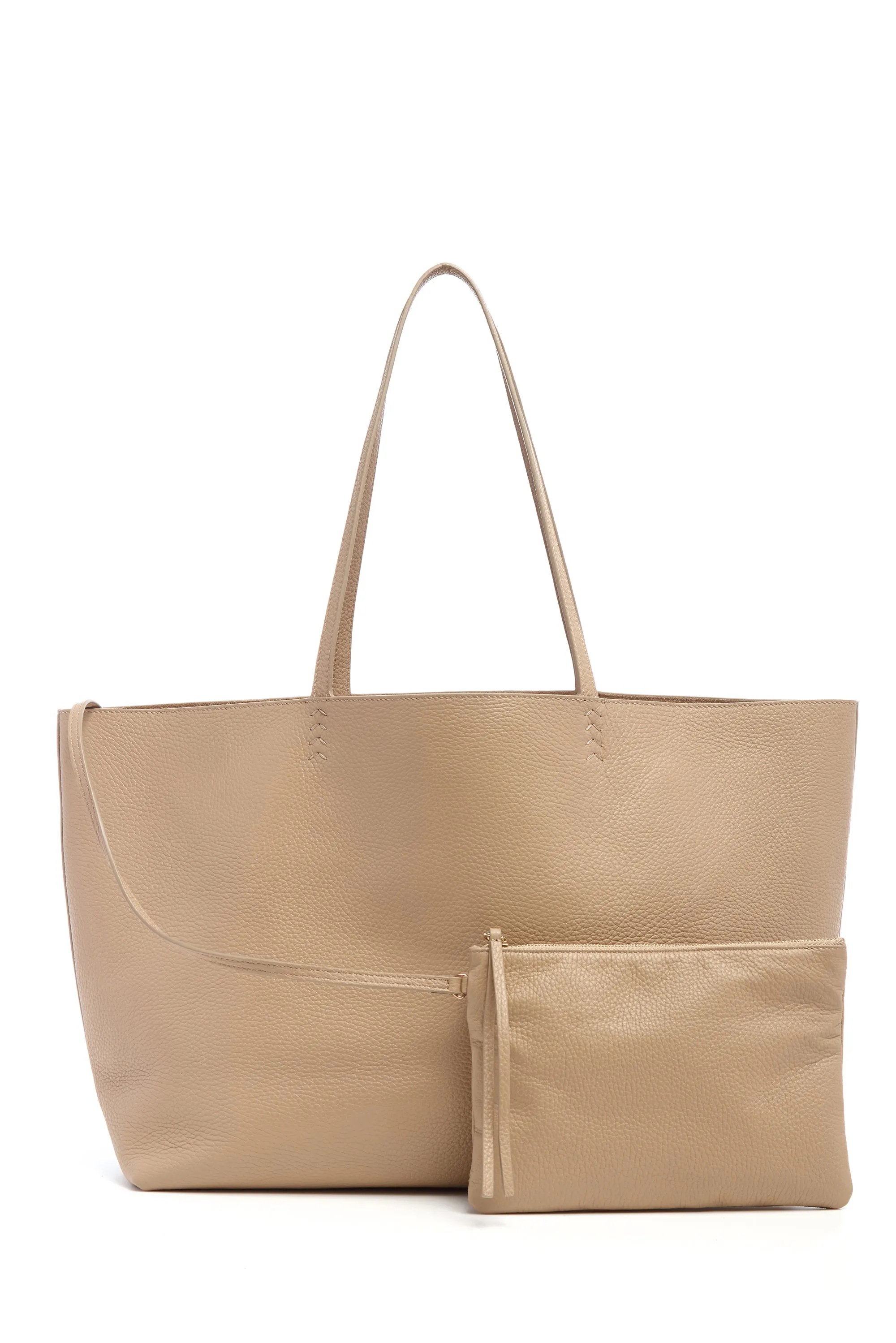 Avebury Tote Bag in Rosa Textured Leather