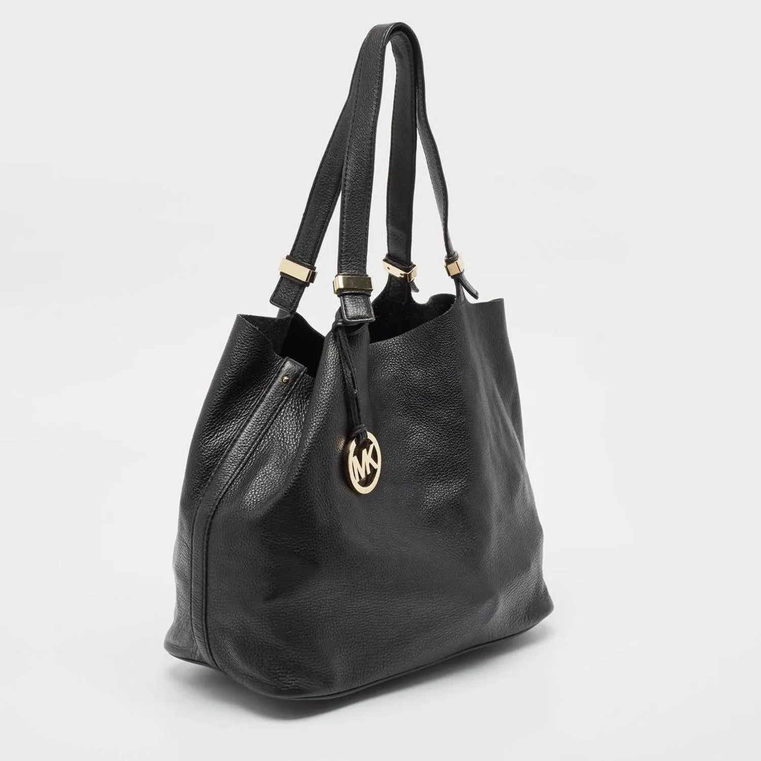 Black Soft Leather Colgate Tote