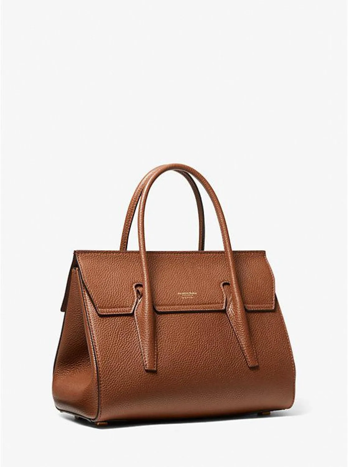 Campbell Medium Pebbled Leather Satchel