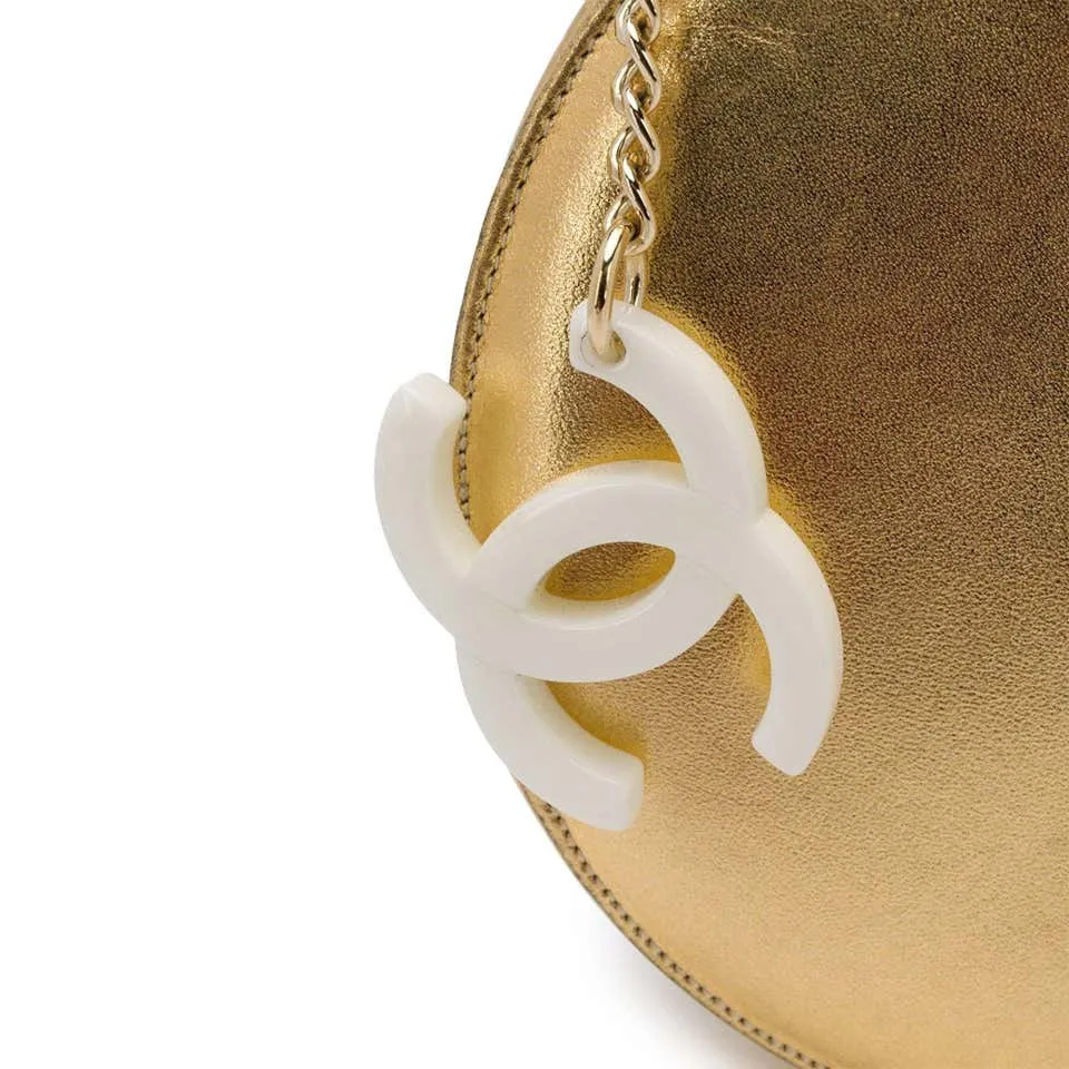 Chanel Double Circle 70s Clutch