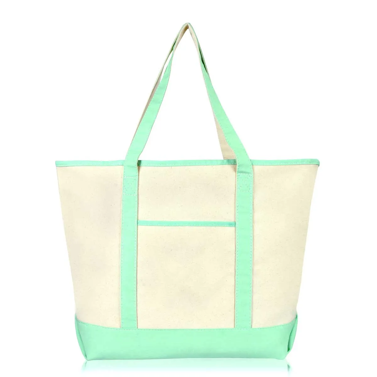 Dalix 22" Soft Canvas Tote Bag