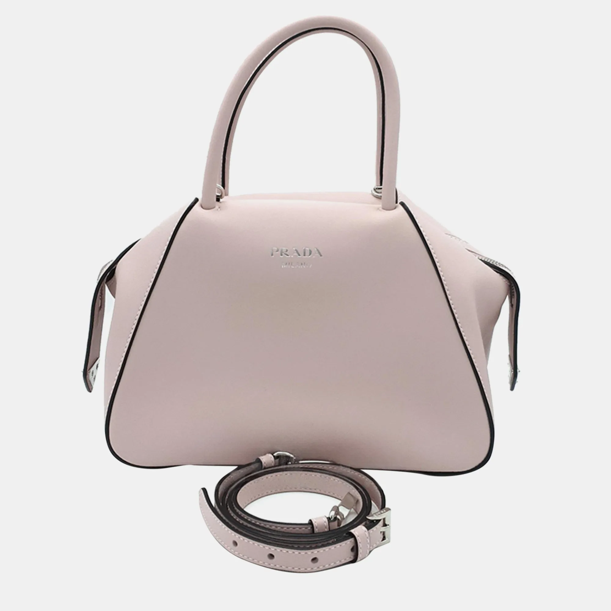 Gradient Alabaster Pink Small Supernova Handbag