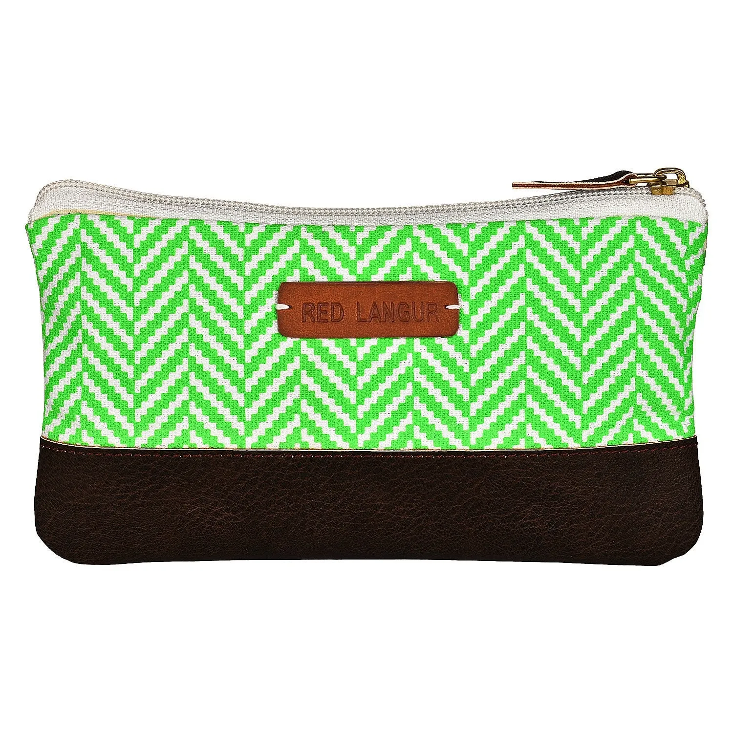 Green Chevron - Multi-purpose pouch