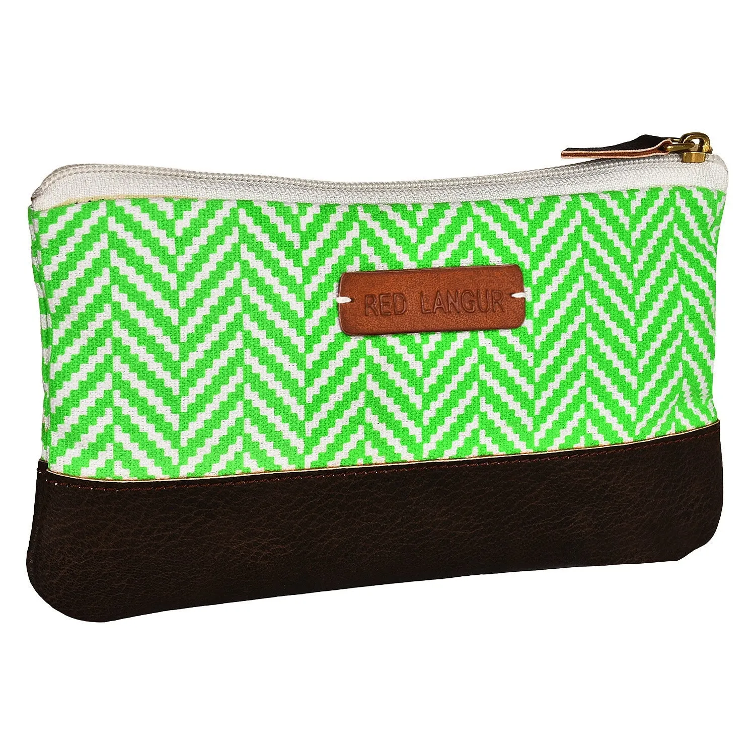 Green Chevron - Multi-purpose pouch