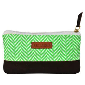 Green Chevron - Multi-purpose pouch