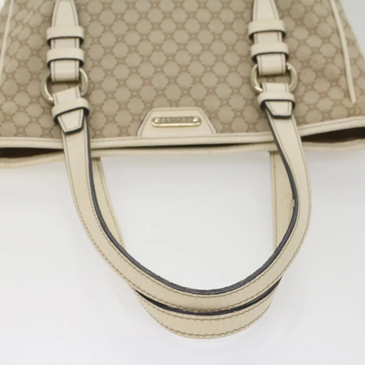 GUCCI Canvas Céline Macadam Tote