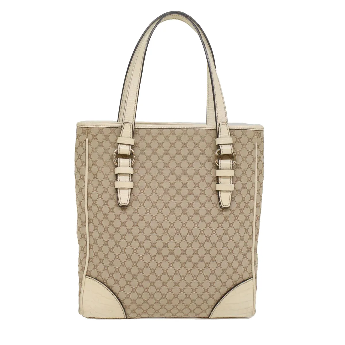 GUCCI Canvas Céline Macadam Tote