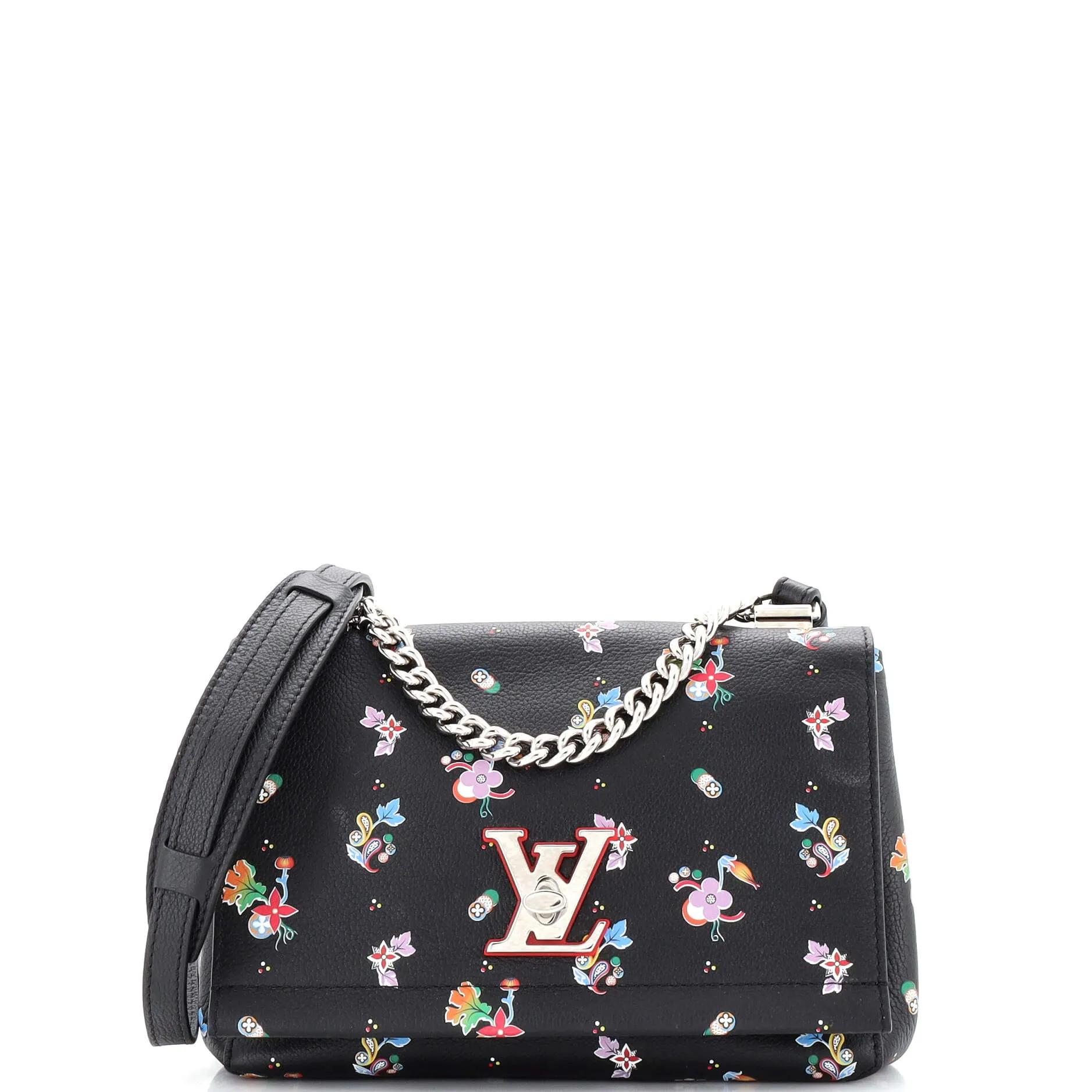 Lockme II Handbag Floral Printed Leather BB