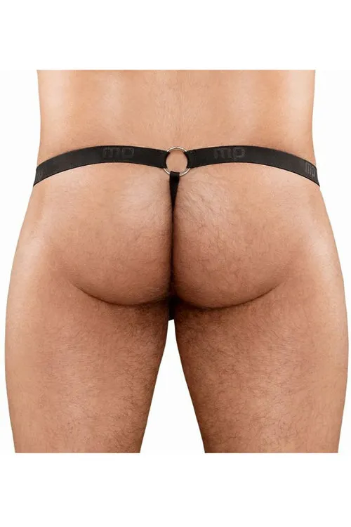 Mens Textured G-String Pouch Fetish Underwear