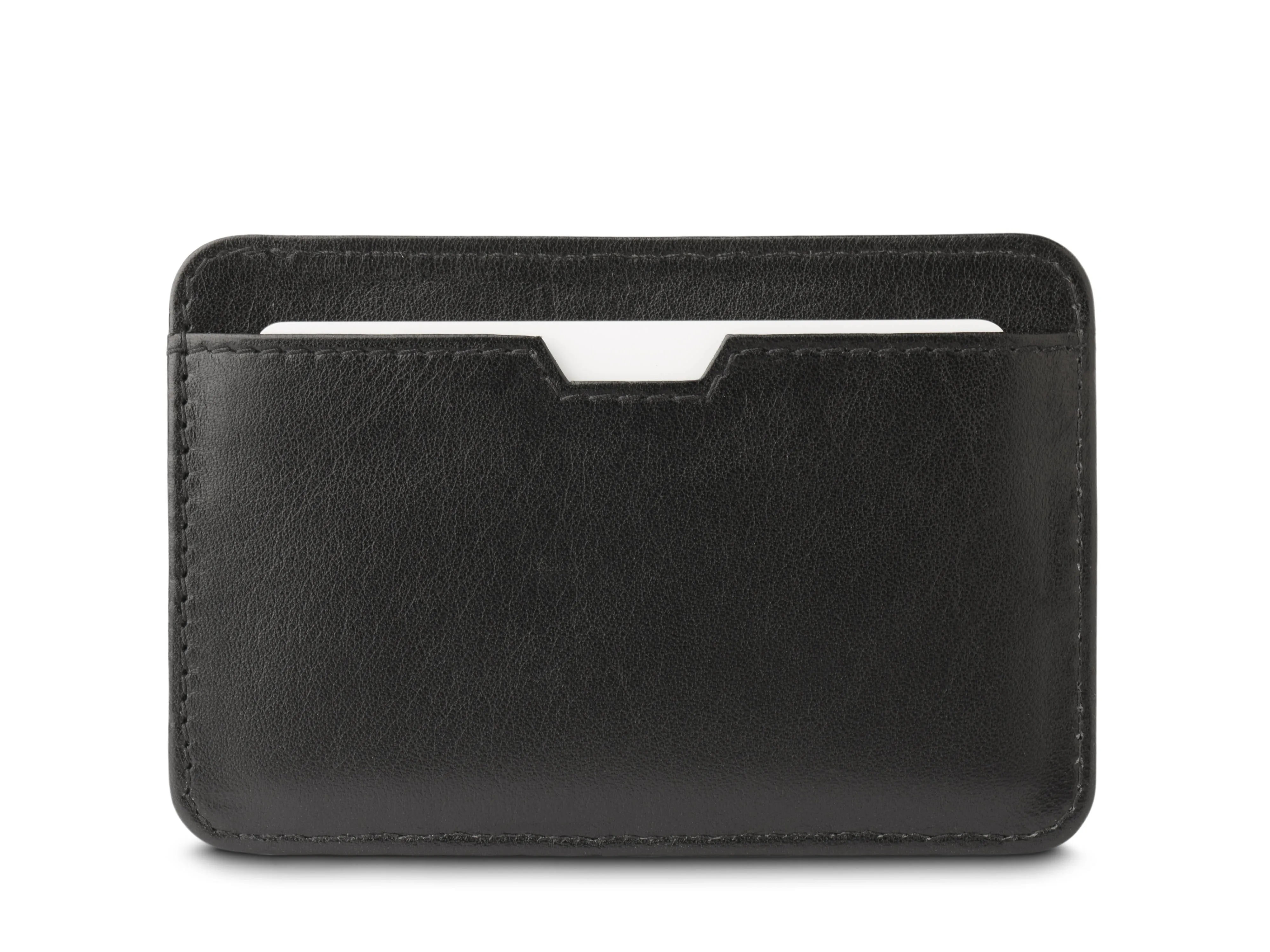 Nappa Vitello Pull Tab Card Case