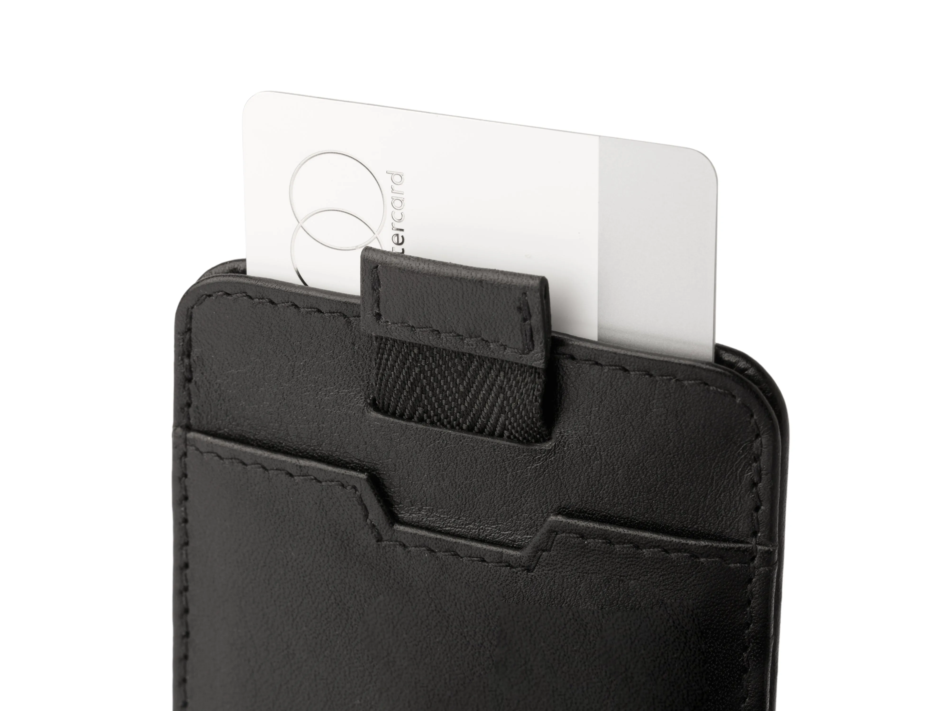 Nappa Vitello Pull Tab Card Case