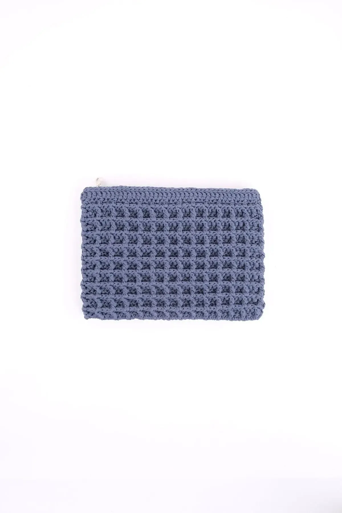 Navy Blue Nina Textured Handbag