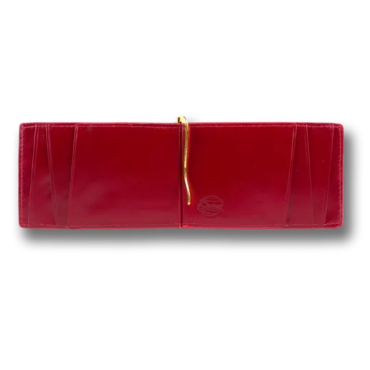 Orchill CAPTAIN CLIP MENS  LEATHER WALLET OXBLOOD