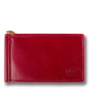 Orchill CAPTAIN CLIP MENS  LEATHER WALLET OXBLOOD