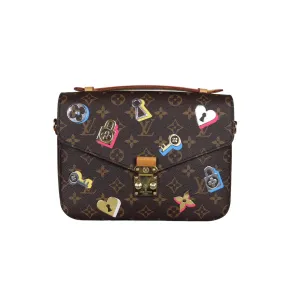 Pochette Metis Monogram Love Lock GHW