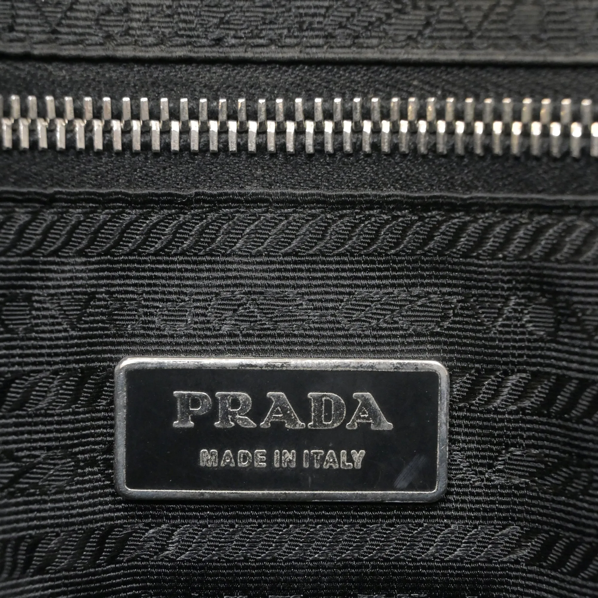 Prada Travel Briefcase in Black Leather