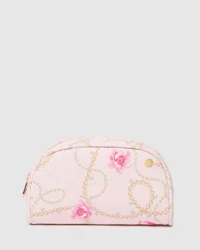 Print Double Pouch Cosmetic Case