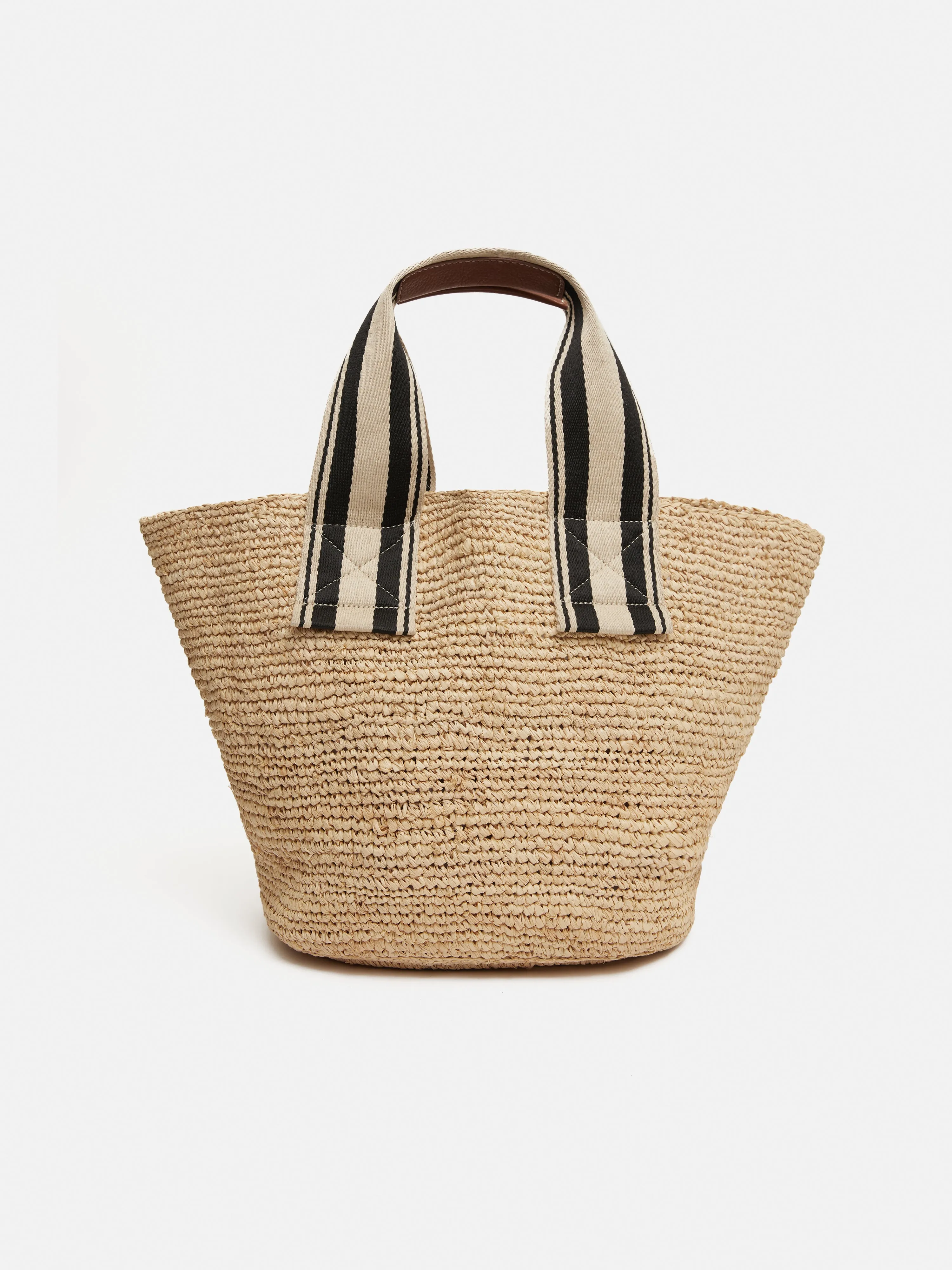 Soft Raffia Tote | Natural