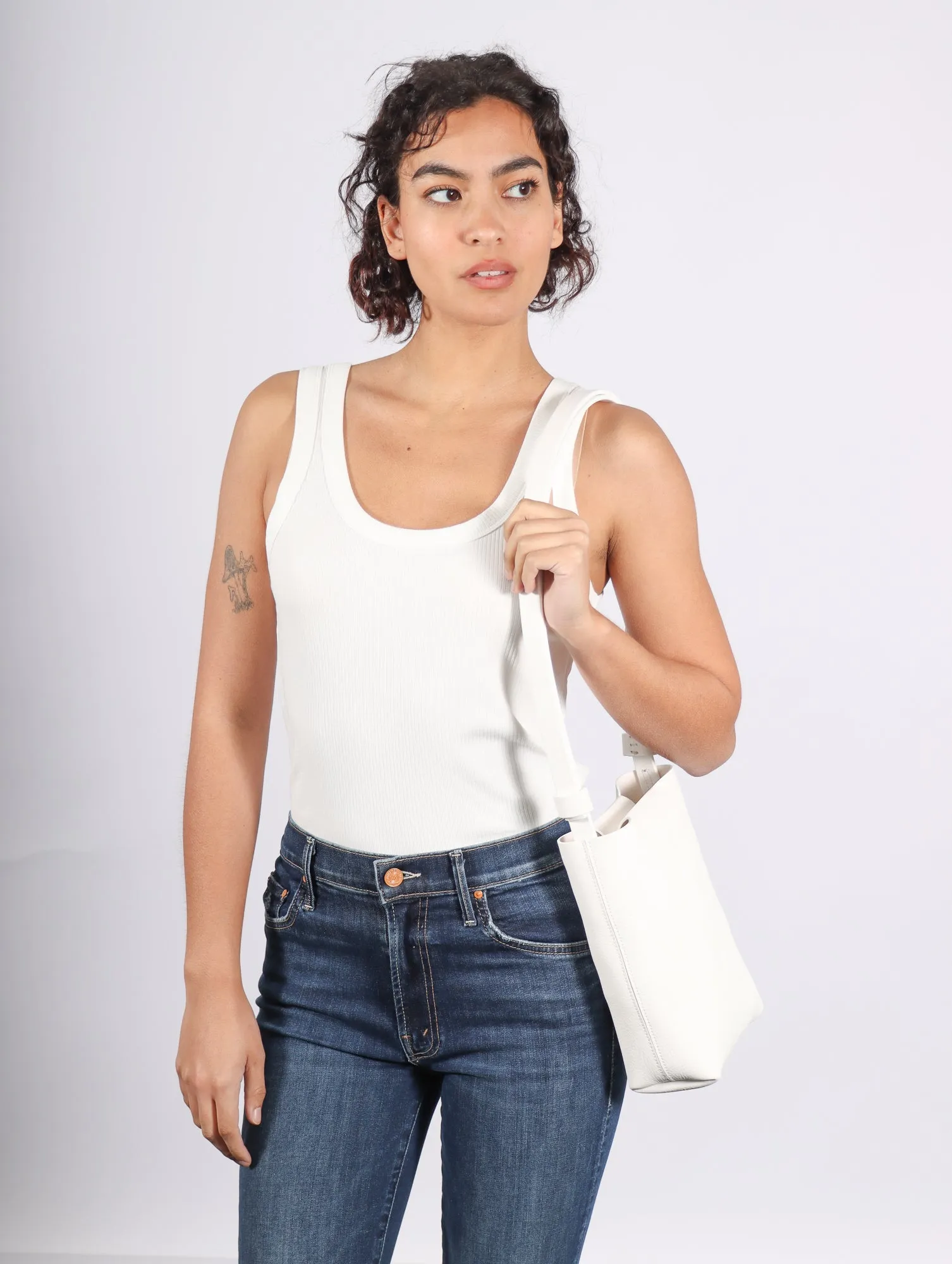 Soft Tote in White by Arrhe Studio