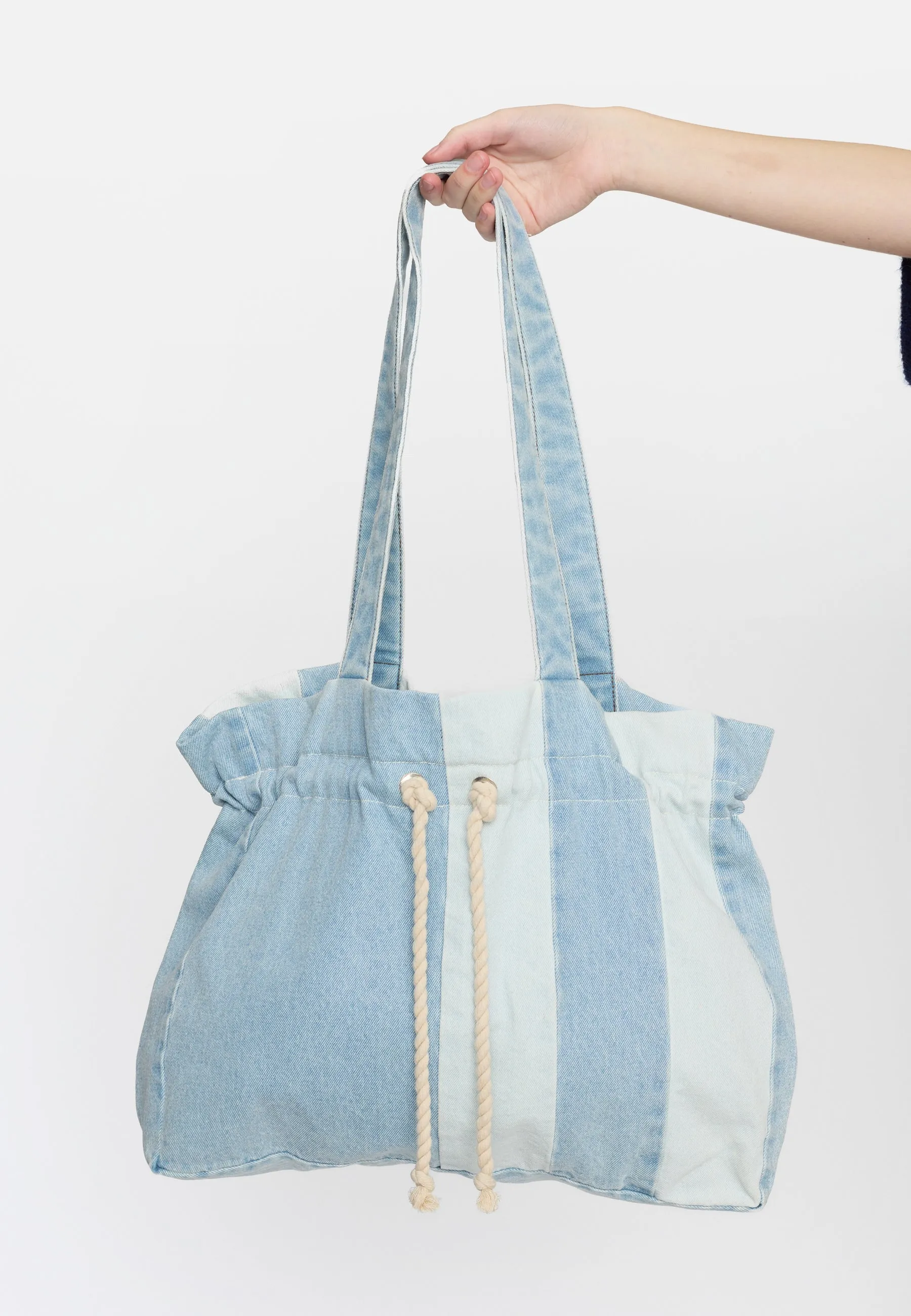 SRMacy Tote Bag - mixed denim