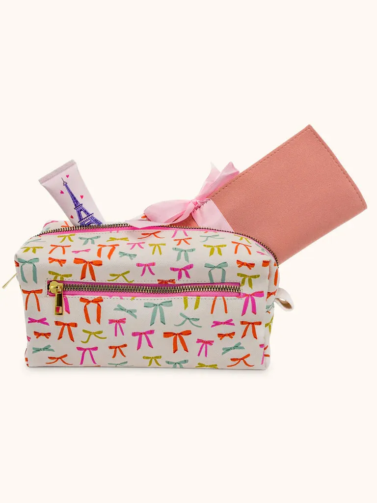 Studio Oh! - Put a Bow On It Large Cosmetic Pouch