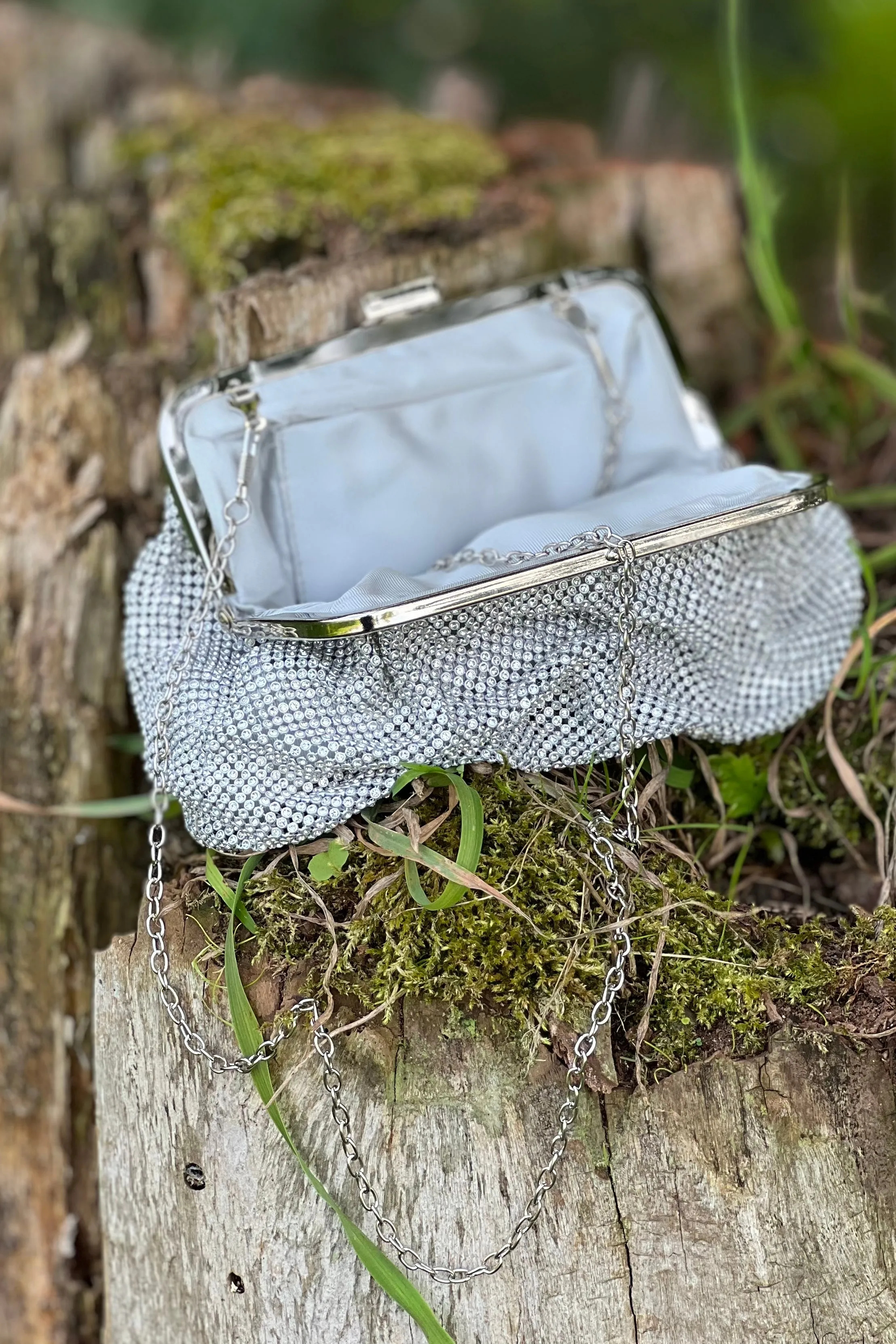 Vintage Clutch - Silver